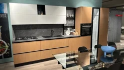 Mobilturi Cucina rovere chiaro moderna lineare Pop a soli 6950 Euro- Cucine Lineari|Cucine Moderne