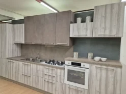 Artigianale Cucina rovere chiaro moderna lineare Brio a soli 5200 Euro- Cucine Lineari|Cucine Moderne