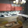 Cucina rovere chiaro moderna con penisola Ginevra in Offerta Outlet^Aran Sale