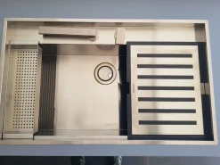 Copat cucine Cucina rovere moro moderna con isola 4.1 a soli 39000 Euro- Cucine Ad Isola|Cucine Moderne