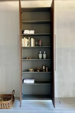 Best Cucina rovere moro moderna lineare Dispensa mh6 rovere raw in offerta Cucine Lineari|Cucine Moderne