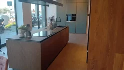 Scavolini Cucina design con isola altri colori in legno Libra- Cucine Ad Isola|Cucine Design