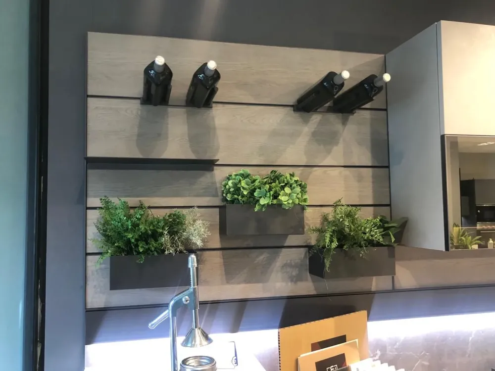 Discount Cucina moderna lineare altri colori in laminato materico Mia Cucine Lineari|Cucine Moderne