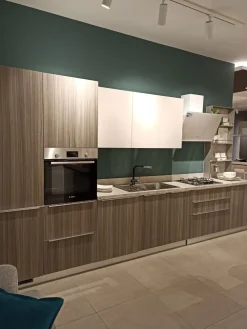 Cucina moderna lineare altri colori in laminato opaco Urban^Scavolini Discount