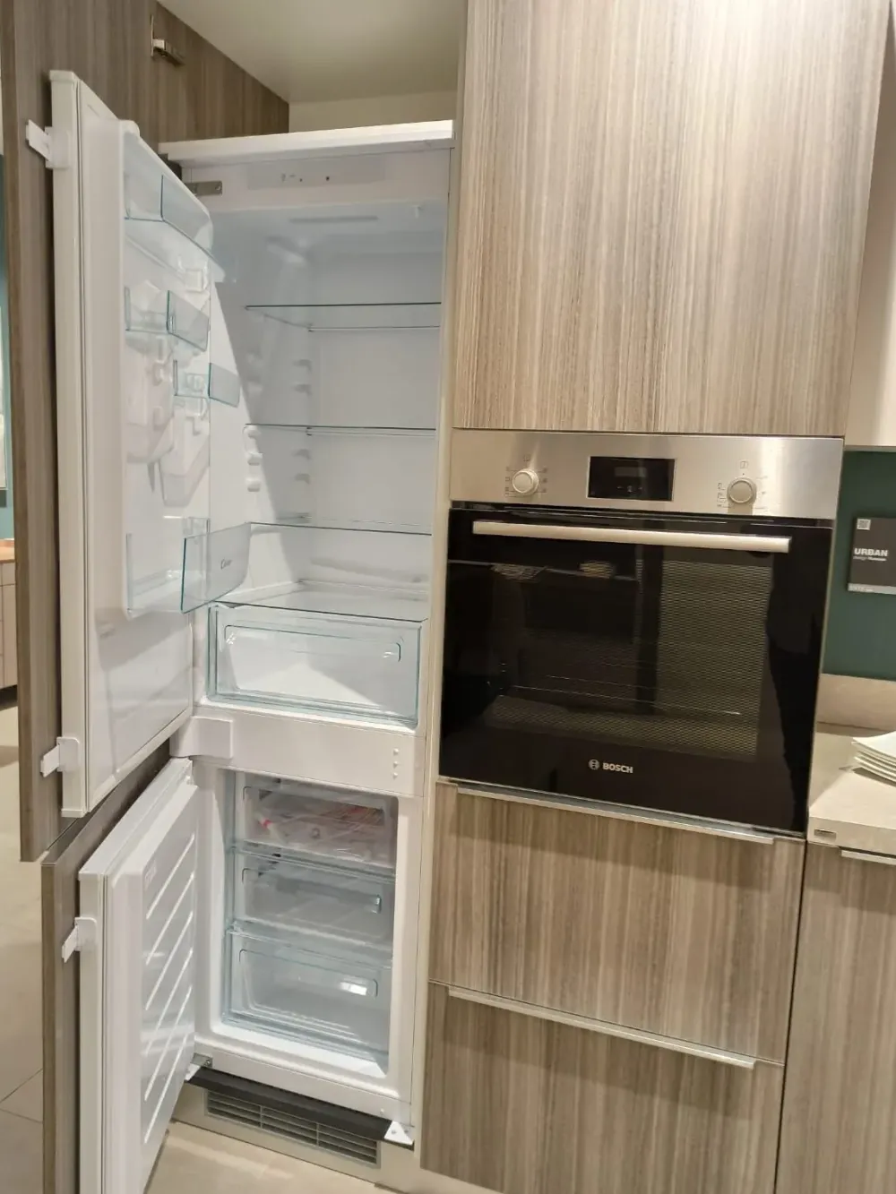 Cucina moderna lineare altri colori in laminato opaco Urban^Scavolini Discount