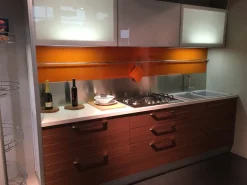 Cucina Sintesi moderna bianca ad angolo^Snaidero Hot