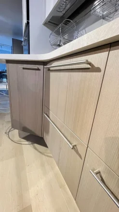 Cucina Skyline moderna grigia lineare scontata 53%^Snaidero New