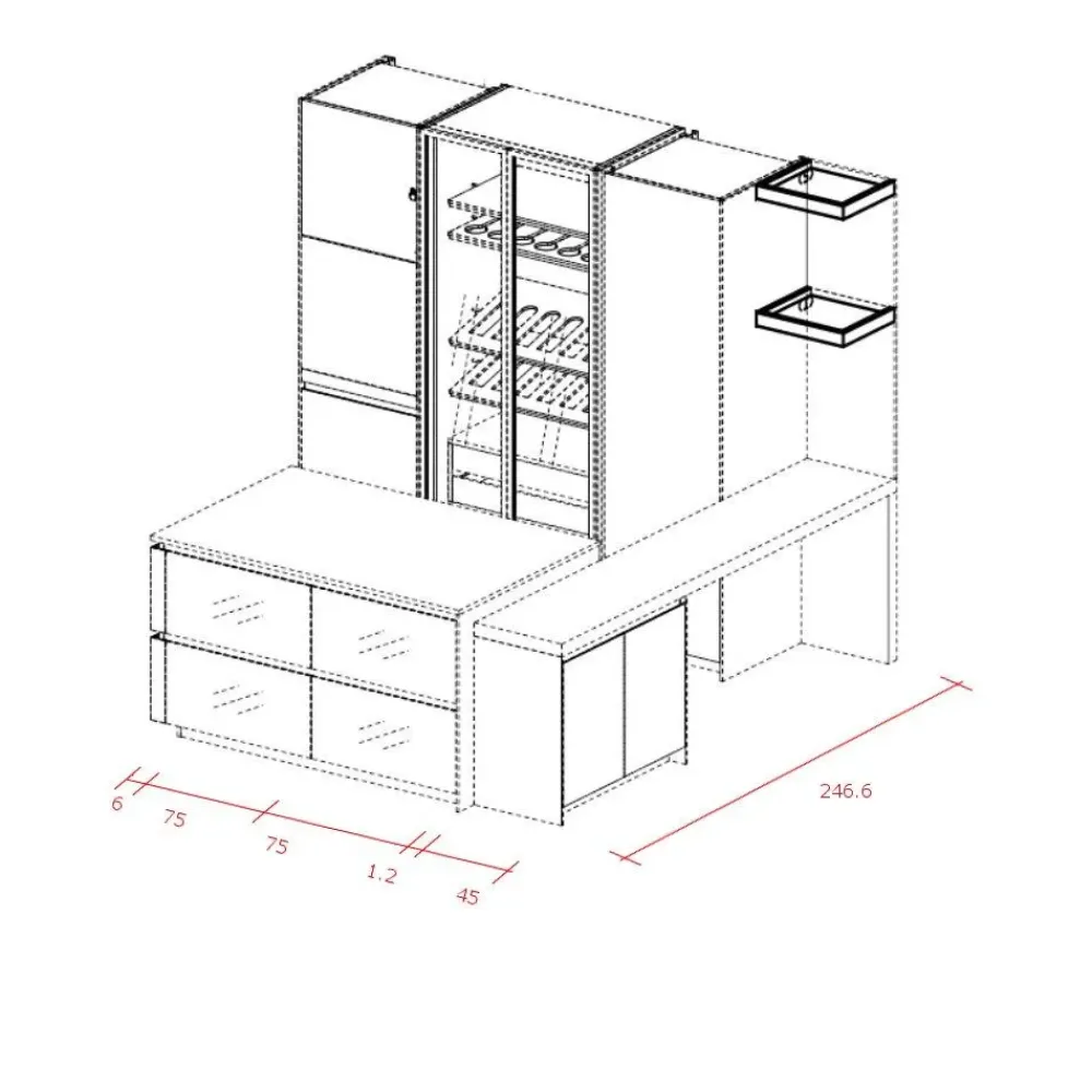 CUCINA Way PREZZO OUTLET scontata 60%^Snaidero Discount