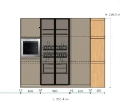 CUCINA Way PREZZO OUTLET scontata 60%^Snaidero Discount