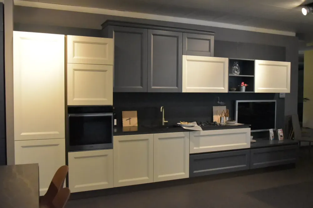 Stosa CUCINA Beverly PREZZO OUTLET scontata 50%- Cucine Lineari