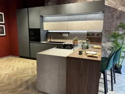 Outlet Cucina Infinity young OFFERTA OUTLET sconto 45% Cucine Con Penisola|Cucine Moderne