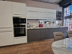 Arredo3 Cucina Tekna design bianca lineare scontata 39%- Cucine Lineari|Cucine Design