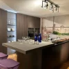 Arredo3 Cucina Time + asia moderna rovere moro con isola scontata 50%- Cucine Ad Isola|Cucine Moderne