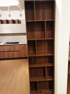 Cucina tortora design ad angolo Glass scontata^Arredo3 New