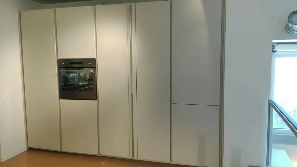 Dada Cucina tortora design lineare Vela in offerta- Cucine Lineari|Cucine Design