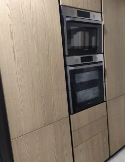 Cucina tortora moderna con penisola Xl in Offerta Outlet Cucine Con Penisola|Cucine Moderne