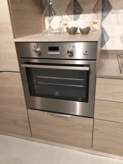 Ar-Due Cucina tortora moderna lineare Oriente- Cucine Lineari|Cucine Moderne