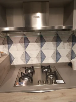 Ar-Due Cucina tortora moderna lineare Oriente- Cucine Lineari|Cucine Moderne