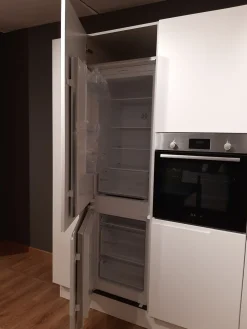 Cucina Traccia moderna bianca ad angolo scontata 45%^Febal New