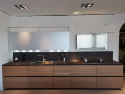 Outlet CUCINA Artematica noce tattile PREZZO OUTLET scontata 60% Cucine Design|Cucine Lineari