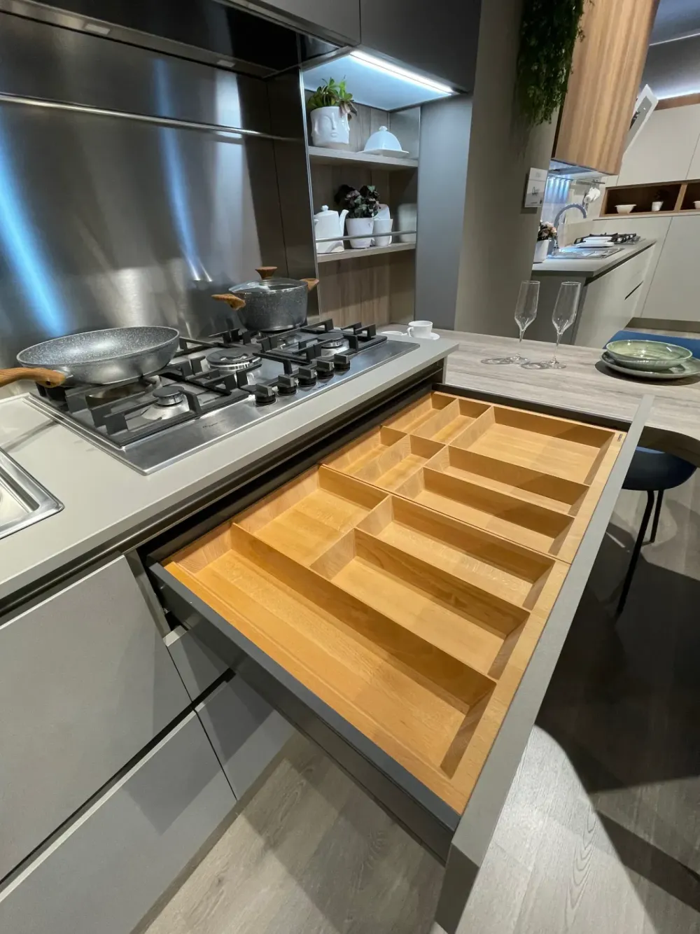 Veneta Cucine Cucina Start time OFFERTA OUTLET sconto 45%- Cucine Con Penisola|Cucine Design