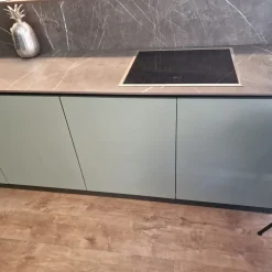 Essebi Cucina Verde di in offerta -34%- Cucine Lineari|Cucine Design