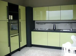 Cucina Glass avocado scontato del -63 %^Vismap Outlet