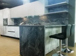 Outlet Cucina Voque  moderna tortora ad angolo Cucine Ad Angolo|Cucine Moderne