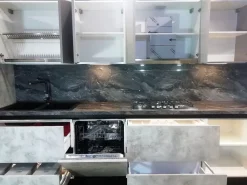 Outlet Cucina Voque moderna tortora ad angolo Cucine Ad Angolo|Cucine Moderne
