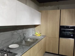 GM Cucine Cucina Xl rovere slavonia ad angolo con un ribasso imperdibile- Cucine Ad Angolo|Cucine Moderne