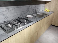 GM Cucine Cucina Xl rovere slavonia ad angolo con un ribasso imperdibile- Cucine Ad Angolo|Cucine Moderne