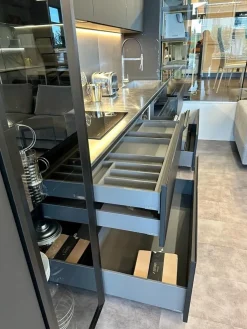 CUCINA Glass PREZZO OUTLET scontata 50%^Zampieri Cucine Best