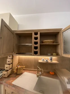 Sale CUCINA Paolina gianduia PREZZO OUTLET scontata 53% Cucine Lineari