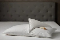 Cuscini letto in Piuma d'oca modello Perla cirmolo a prezzo outlet scontato affrettati^Daunenstep Outlet