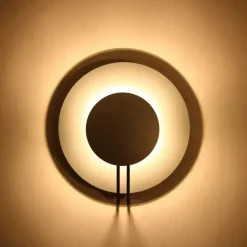 Da parete applique Vega oro tre ci luce stile Moderna a prezzi convenienti Applique Da Parete