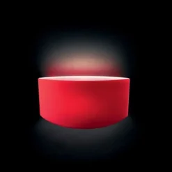 Da parete applique in vetro Link micro rosso   a prezzo Outlet^Leucos Best