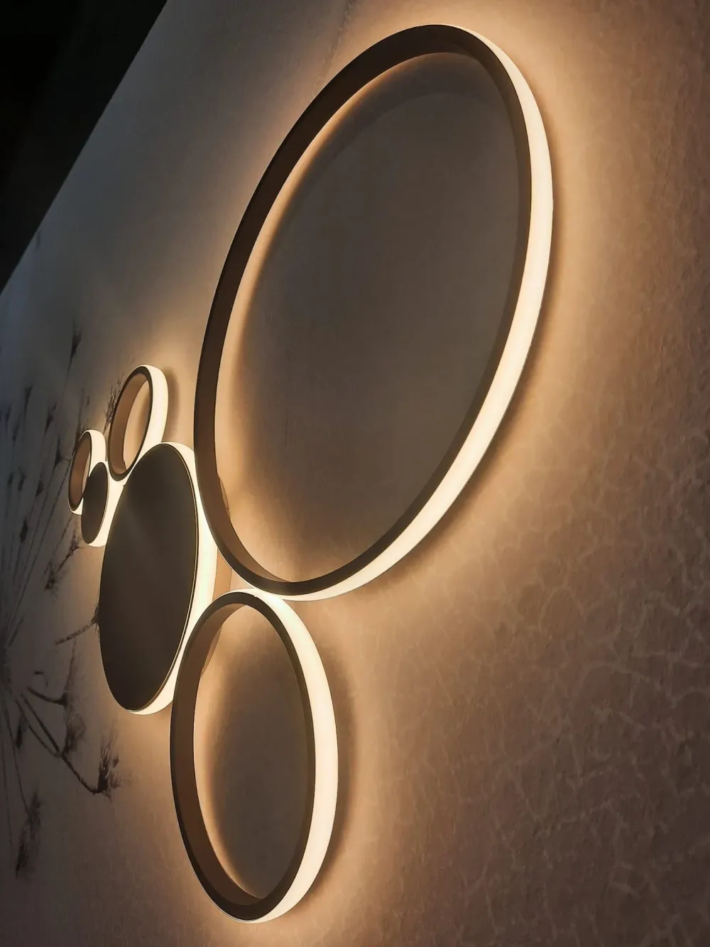 Da parete applique Ondaluce plafoniera pois oro stile Moderna a prezzi outlet^O-Luce New