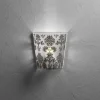 Emporium Da parete applique stile Moderna Cl429 babette applique decorata argento con forte sconto- Applique Da Parete