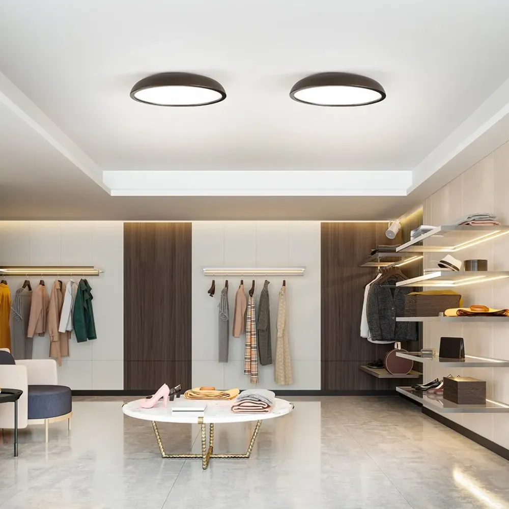 Online Da soffitto plafoniera stile Moderna Zenal affralux plafoniera led in offerta outlet Plafoniere Da Soffitto