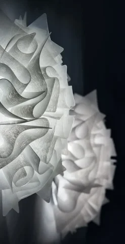 Da soffitto plafoniera stile Moderna Veli mini couture plafoniera in saldo^Slamp Discount