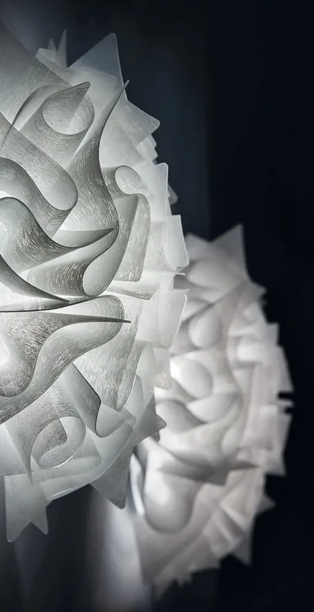 Da soffitto plafoniera stile Moderna Veli mini couture plafoniera in saldo^Slamp Discount