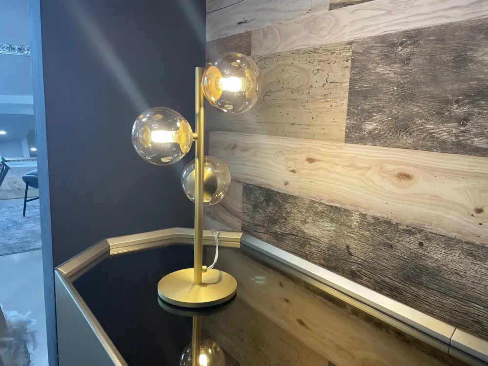 Da tavolo Lamapda perlage Oro a prezzi outlet^Ideal Lux Sale