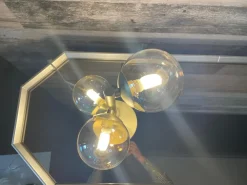 Da tavolo Lamapda perlage Oro a prezzi outlet^Ideal Lux Sale