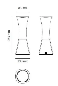Collezione esclusiva Da tavolo in altro Together lampada da tavolo led artemide a prezzo scontato- Lampade Da Tavolo