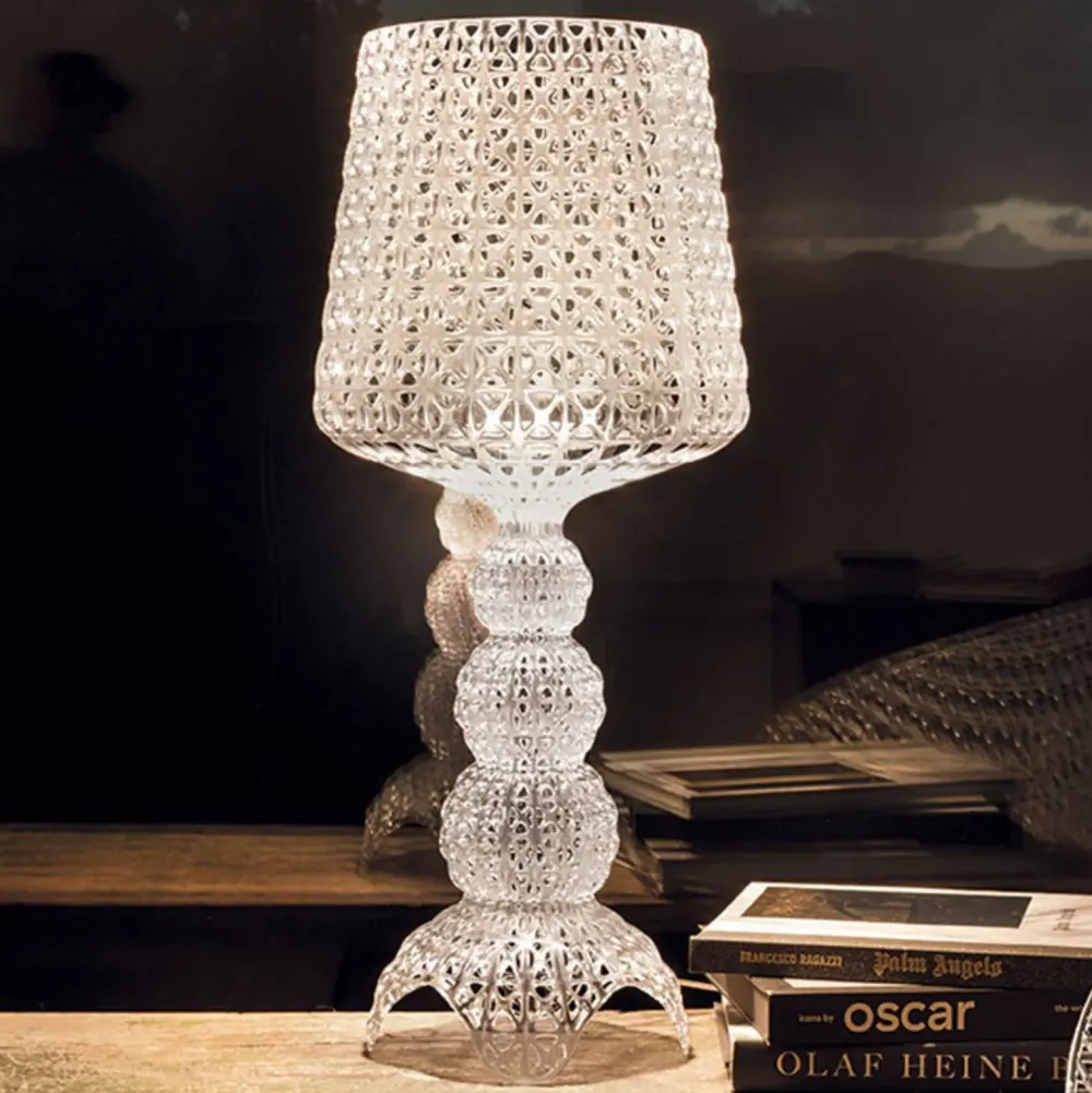 Kartell Da tavolo Kabuki Trasparente a prezzi convenienti- Lampade Da Tavolo