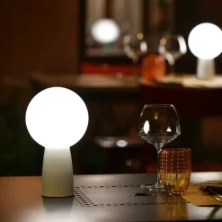 Zafferano Da tavolo Olimpia in Offerta Outlet- Lampade Da Tavolo