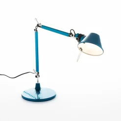 Online Da tavolo stile Moderna A011850 tolomeo micro blu artemide in offerta Lampade Da Tavolo