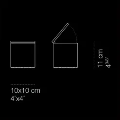 Da tavolo stile Moderna Cuboluce rosso a prezzi convenienti^Cini&Nils Clearance