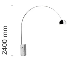 Flos Da terra Arco a prezzo scontato- Lampade Da Terra