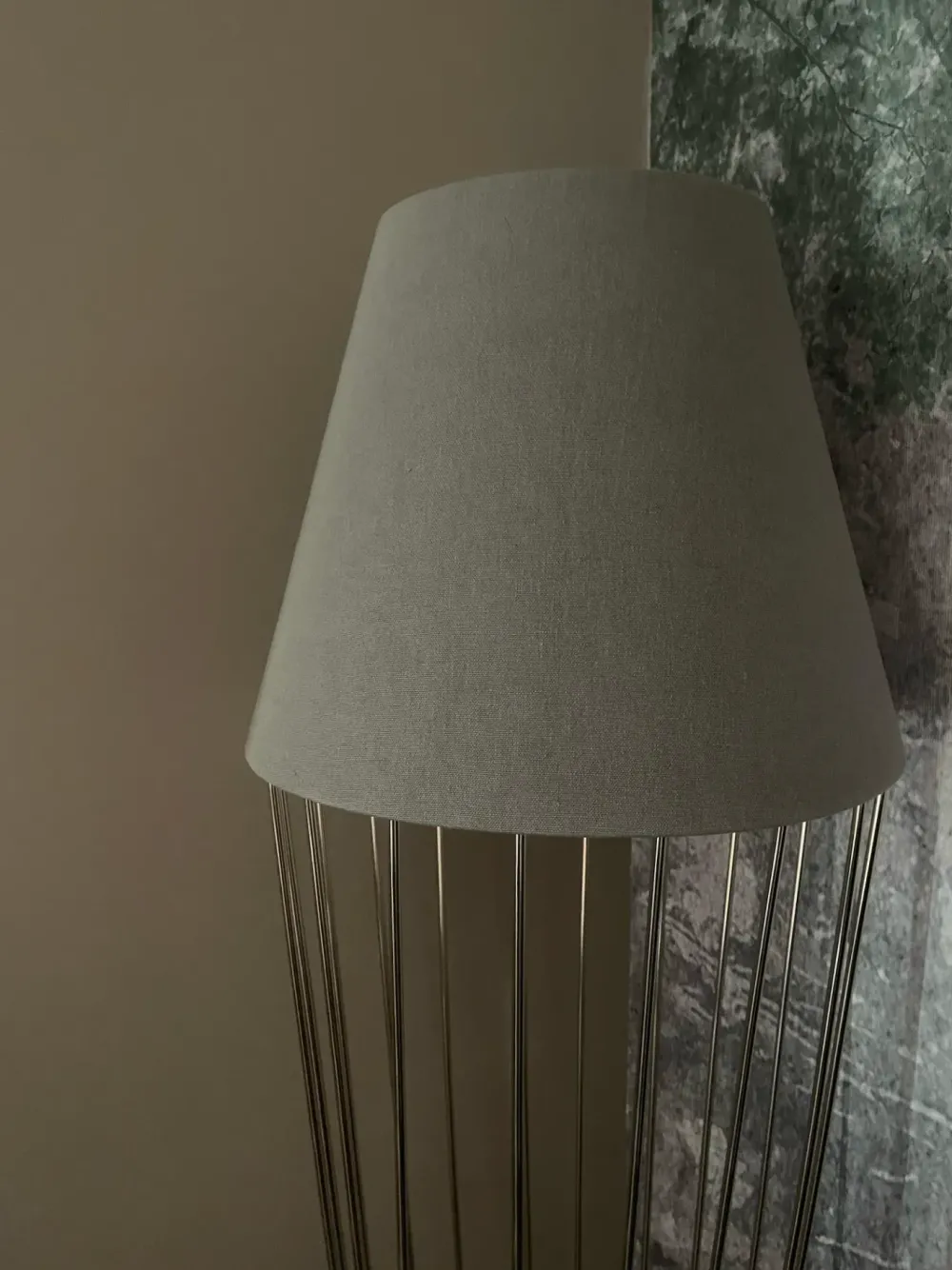 Cantori Da terra Sofia piantana alta paralume corto Oro a prezzi outlet- Lampade Da Terra